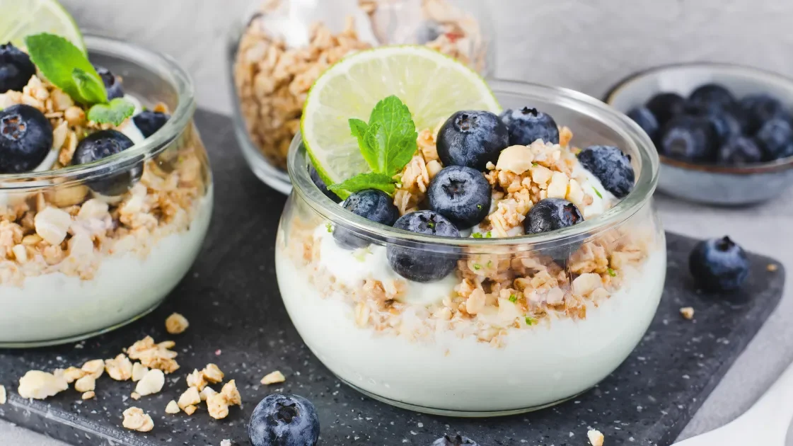 yogurt kefir desk snack keyboard mouse office